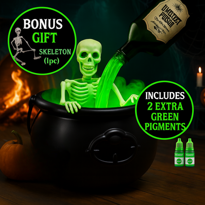 Halloween Magic Cauldron Decor